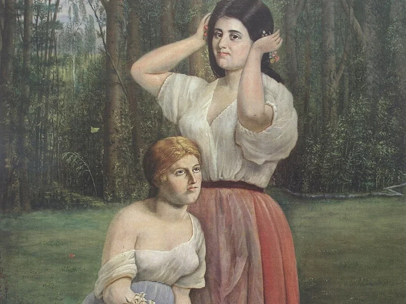 1845-Yustyn Hryhorovych Pihulyak - Amore e fedeltà